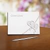 Lenox Fine Silver True Love Guest Book With Pen