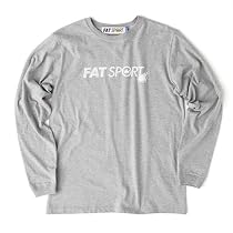 【FAT SPORT】長袖Tシャツ 「SCRIBBLE・LS」　グレー