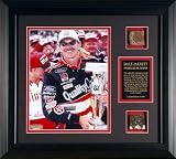  : Dale Jarrett Framed 8x10 1999 Brickyard 400 Photo w/ Brick and Track
