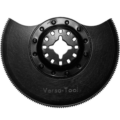 Versa-Tool MB1J 3-Inch Bi-Metal Semi-Round Flush Cut Wood and Metal Cutting Universal Oscillating Saw Blade