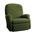 Casual Home Stretch Ribbed Recliner Slipcover - Palm Tree