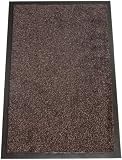 William Armes Dandy Washamat Doormat, 60 x 40 cm, Dark Brown
