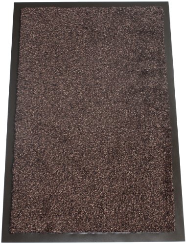 William Armes Dandy Washamat Doormat, 60 x 40 cm, Dark Brown