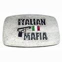 Italian Mafia Belt Buckle