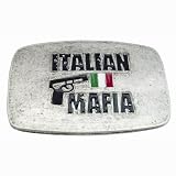 Italian Mafia Belt Buckle