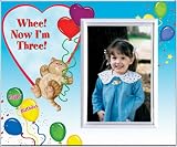 Whee! Now I'm Three - Birthday Picture Frame Gift