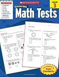 Scholastic Success With Math Tests, Grade 3 (Scholastic Success with Workbooks: Tests Math)