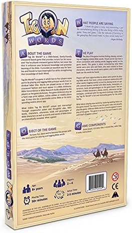 Tag-On Bible Game - The World's Most Meaningful Crossword Board Game - English Edition