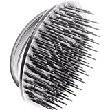 Denman - Brosse de Massage et pour Le Shampoing - D6 - Argent - Lot de 2