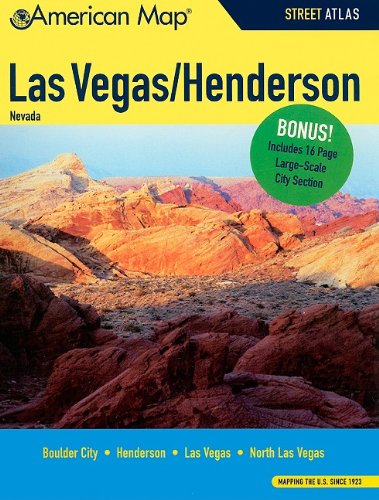 Las Vegas/Henderson NV Atlas (American Map)