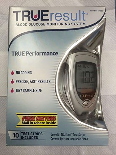 True Control Trueresult Blood Glucose Starter Kit, 1 each (Pack of 2)