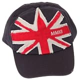 Union Jack GB Distressed Design Baseball Cap With Adjustable Strap