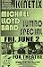 Kinetix Michael Lloyd Band Jumbo Special Concert Poster
