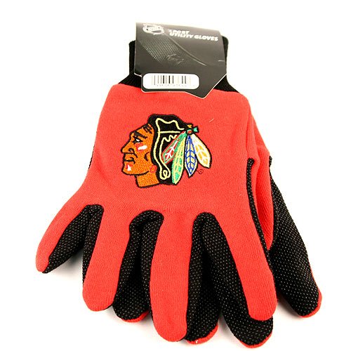 NHL Chicago Blackhawks Two-Tone Gloves
