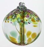 Tree Of Prosperity Hand Blown Glass Ornament