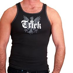 Mens Trick Graphic Hot Tank Top