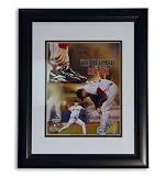 Autographed Curt Schilling Limited Edition Framed And Matted 8X10 Photograph Montage