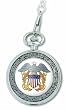 U.S. Navy "Medallion" Pocket Watch with Chain