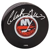 Clark Gillies Autographed Hockey Puck