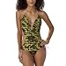 Xhilaration&Acirc;&reg; Juniors Camouflage Print One Piece Monokini Swimsuit - Green/Brown/Pink M&Acirc;&nbsp;