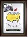 Jack Nicklaus and Arnold Palmer Framed Dual Autographed Masters House Flag
