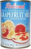 Roland Grapefruit Mix in Water, 14.5-Ounce Tins (Pack of 12)