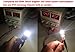 Laiweier 800 Lumens Super Bright AX-2835 Chipsets 1157 2057 2357 7528 LED Bulbs,Xenon White 2 Year Warranty - 2 Pack