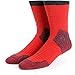 Nike Unisex Skate Crew 2.0 Sock Cinnabar/Black/Black LG (Men's Shoe 8-12, Women's Shoe 10-13)
