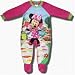 Minnie Mouse "Tip Toe Thru the Garden" Footed Blanket Sleeper for toddlers