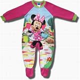 Minnie Mouse "Tip Toe Thru the Garden" Footed Blanket Sleeper for toddlers
