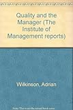 Quality and the manager