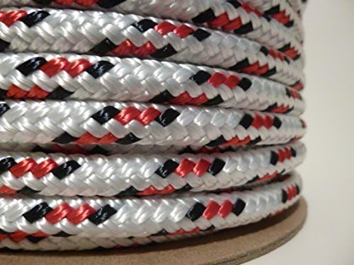 5/16" x 100 ft. Valsail Double Braid Yacht Braid Polyester Sailboat Rigging Nautical Rope Spool. Valley Rope