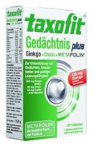 Taxofit Ged&auml;chtnis plus Tabletten, 30 St&uuml;ck, 1er Pack