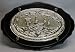 Challah Board Oval Wood/Silver Plated