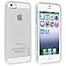 eForCity TPU Rubber Skin Case Compatible with Apple iPhone 5 / 5S, Clear - Retail Packaging - Clear