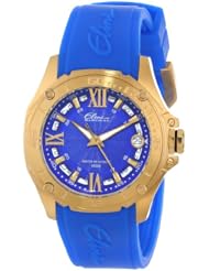 Elini Barokas Womens 10197-YG-03 Artisan Analog Swiss-Quartz Blue Watch