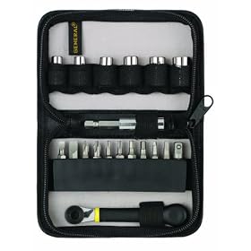 General Tools 80078 Offest Rachet 18-piece Screwdriver Set