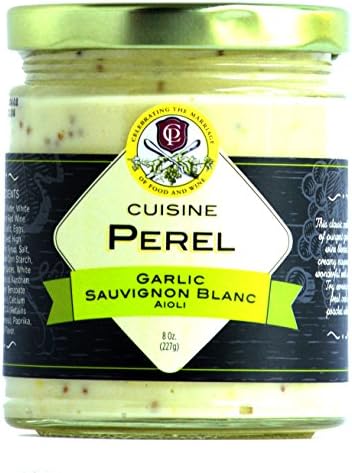 Cuisine Perel - Garlic Sauvignon Blanc Aioli 8 Oz.