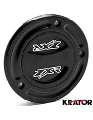Automotive Parts and Accessories: Krator? Black Keyless Gas Cap Twist Off Fuel Tank Cap Logo For Kawasaki Ninja ZX-14 2006-2011 - KapscoMoto
