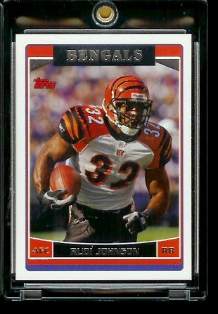 2006 Topps # 278 Rudi Johnson - Cincinnati Bengals - NFL Football Cards