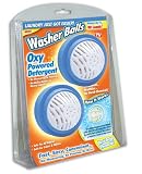 Washer Balls with Oxy Powered Detergent Laundry Balls- Set of 2