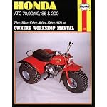 Honda ATC 70, 90, 110, 185 and 200 Owners Workshop Manual, No. M565: '71-'82 (Haynes Manuals) book cover
