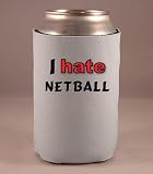 Custom Beverage Can Bottle Cover Coolie With I Hate Netball Custom Beverage Can Bottle Cover Coolie With I Hate Netball