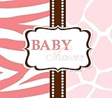 Wild Safari Pink Invitations Package of 8