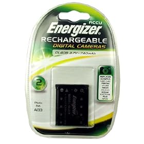 (Energizer) Lithium Ion Digital Camera Battery (Olympus Li40B/42B)