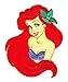 DISNEY-ARIEL, THE LITTLE MERMAID/Simplicity Iron On Patch/Cartoon. TV, Movies