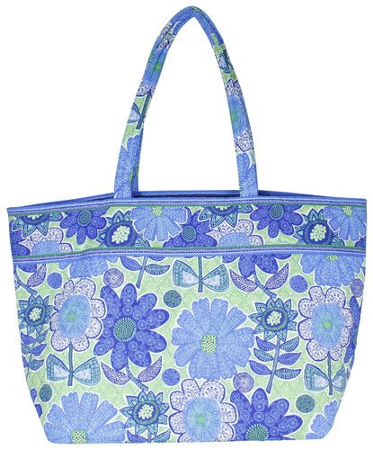 Vera Bradley Grand Tote in Doodle Daisy