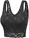 THENEWNEW Womens Sleeveless Lace Crop Top