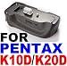 Battery Grip for Pentax K10D K20D D-SLR Digital Camera D-LI50