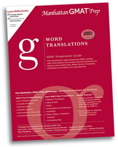 Word Translations GMAT Preparation Guide